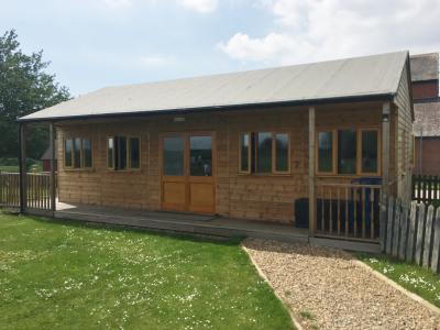 Pic 50. 9.6m x 6.0m Classroom with 2 layer torch-on felt roof